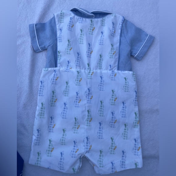 NWT The Smocked Bear Romper - Picture 2 of 8